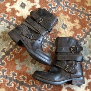 Rampage Brown Moto booties
